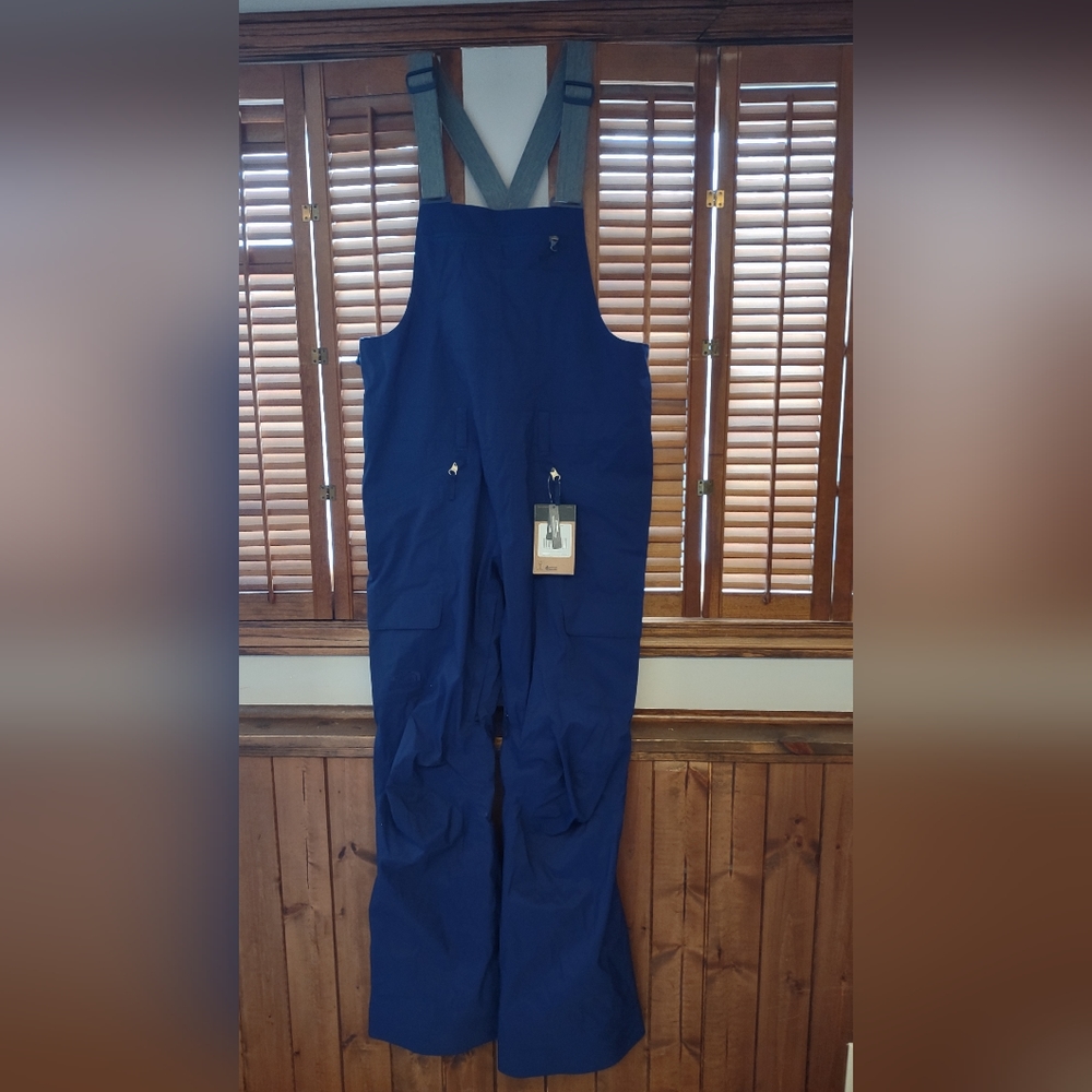 The North face blue Freedom BIB
